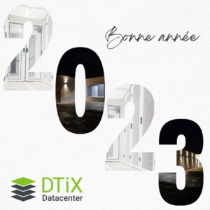 Image de la bonne année 2023 - Datacenter de colocation - DTiX Datacenter