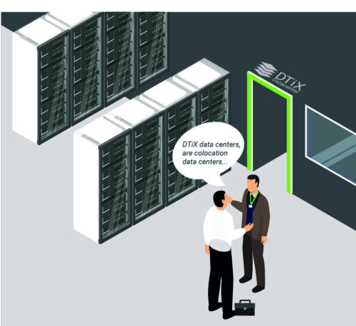 Image de nos équipes sont prêtes pour échanger avec vous : En français comme en anglais - DTiX Datacenters