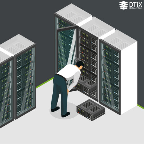 Image de la mise à disposition de techniciens - Réseau de datacenters - DTiX Datacenters