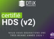 Image de la certification HDS (v2) - Meilleurs voeux - DTIX Datacenters